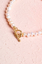 Sertifikalı İnci Gümüş Aparat Altın Kaplama Doğal Taş Bileklik