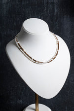 Sertifikalı İnci ve Hematit Doğaltaş Kolye