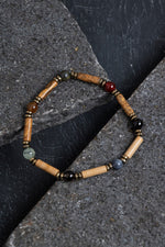 Sertifikalı Jasper ve Oğlak Burcu Doğal Taş Bileklik