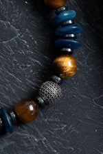 Sertifikalı Kiyanit, Kaplan Gözü Gümüş Aparat Doğal Taş Bileklik