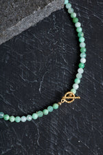 Sertifikalı Krizopras Altın Kaplama Gümüş Aparat  Kolye