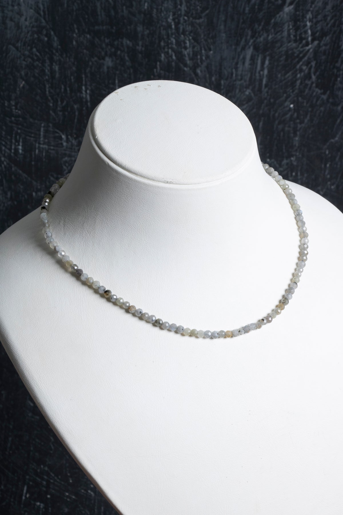 Sertifikalı Labradorit Doğaltaş Kolyey