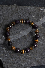 Sertifikalı Lal, Kaplan Gözü, Hematit Doğal Taş Bileklik