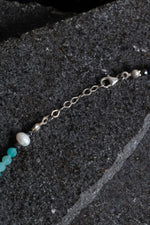 Sertifikalı Lapis, Amazonit, İnci Doğal Taş Kolye