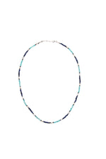 Sertifikalı Lapis, Amazonit, İnci Doğal Taş Kolye