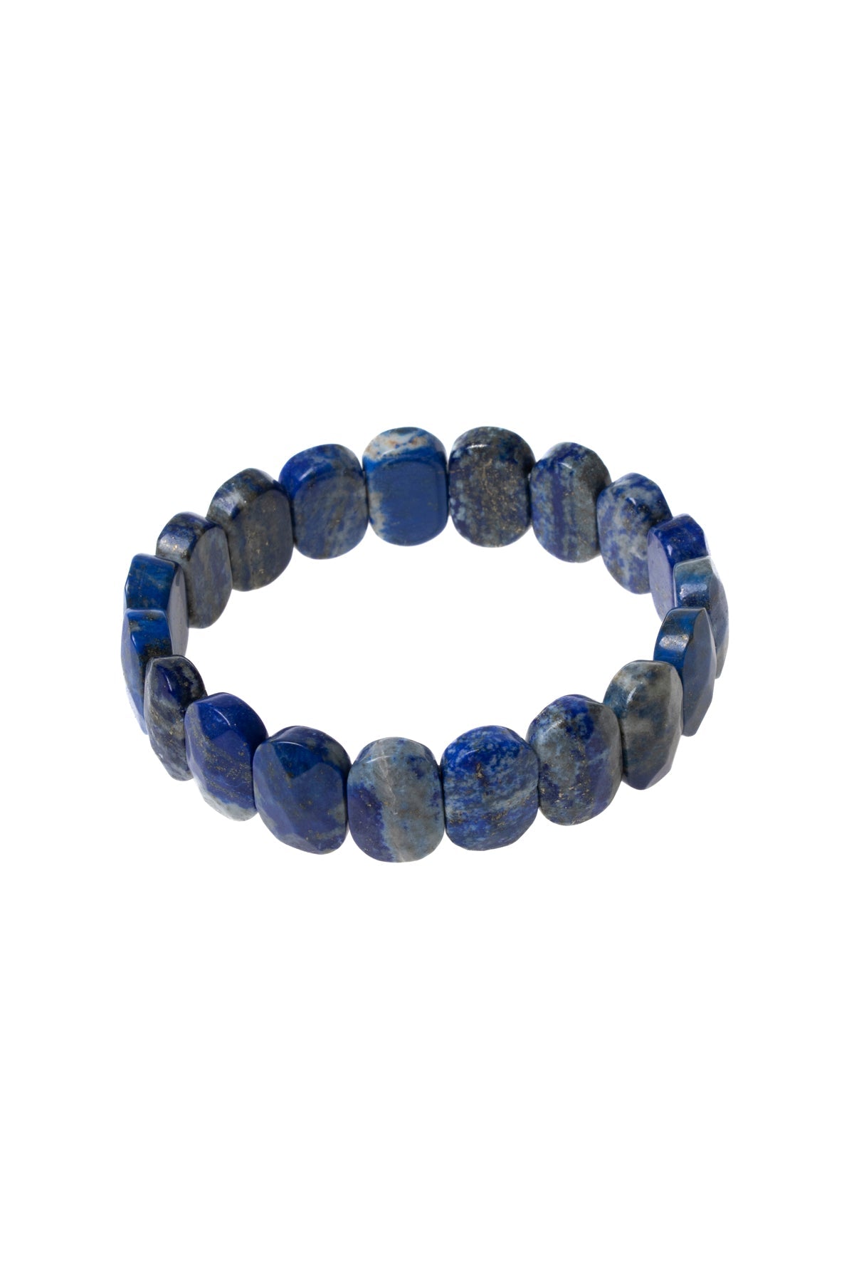 Sertifikalı Lapis Lazuli Geniş Kesim Doğal Taş Bileklik