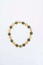 Sertifikalı Sitrin, Zebercet, Hematit Zirkon Aparat Doğal Taş Bileklik