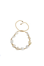 Sertifikalı Sitrin Naturel Doğal Taş Makrome Bileklik