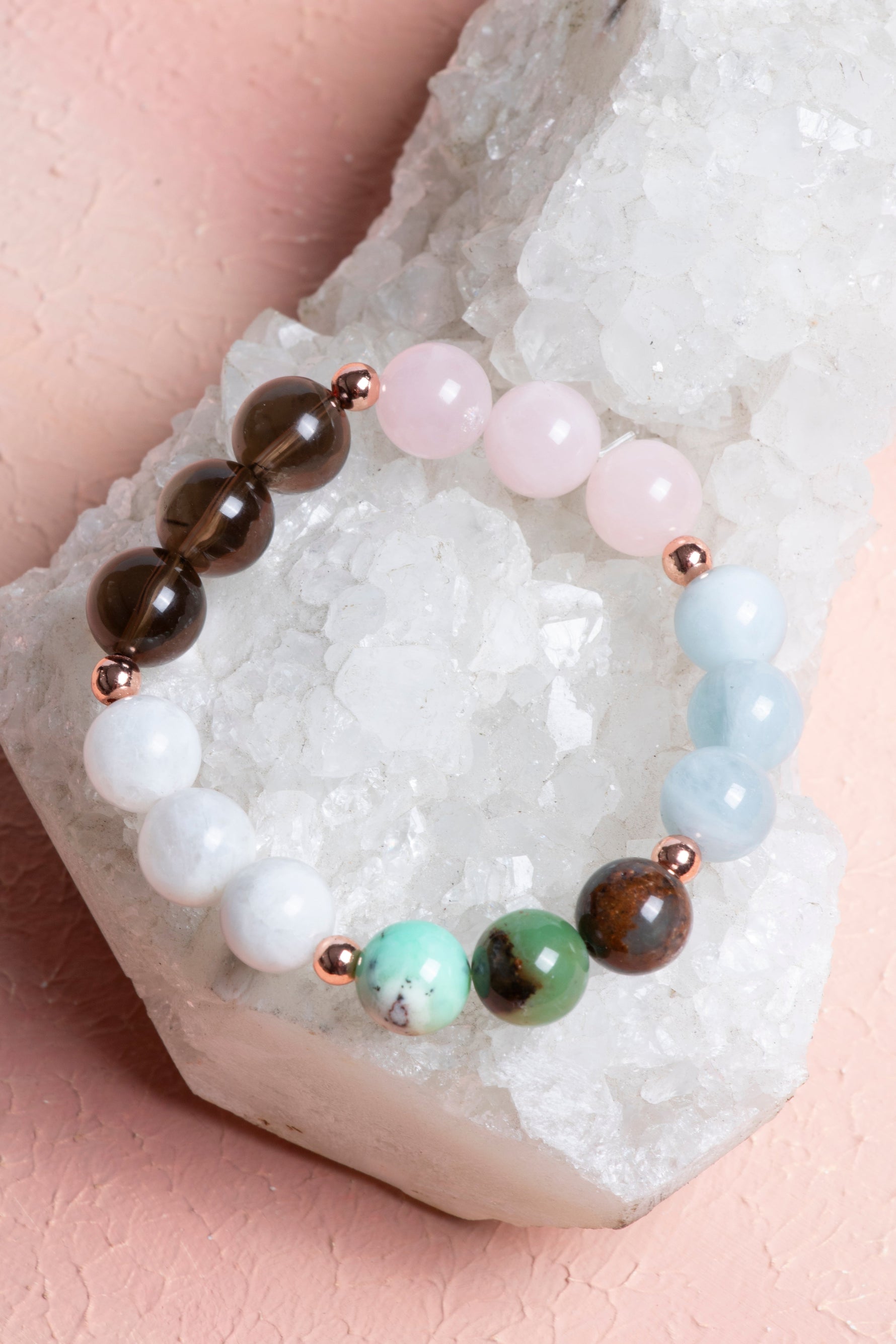 Sertifikalı Burç Doğal Taş Bileklik -Terazi Burcu