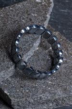 Sertifikalı Trehartz Geniş Kesim Doğal Taş Bileklik