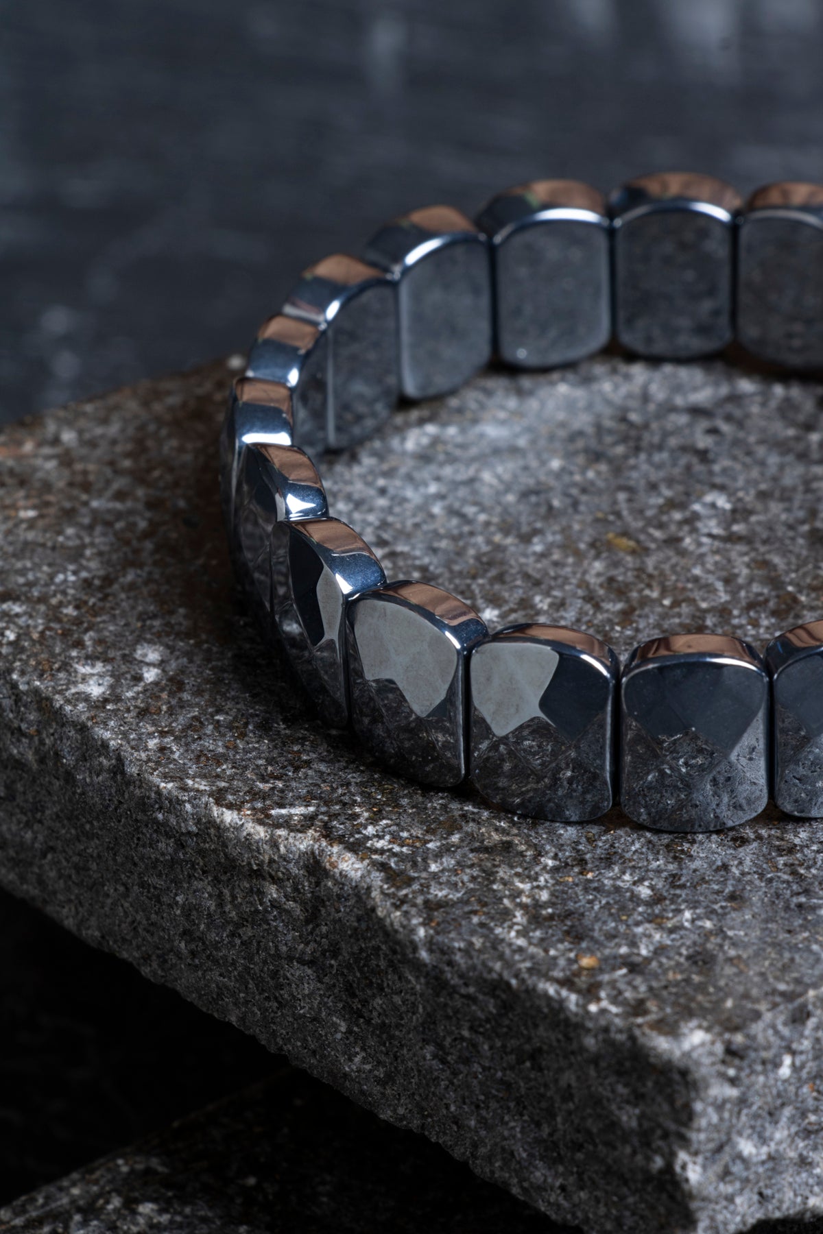 Sertifikalı Trehartz Geniş Kesim Doğal Taş Bileklik