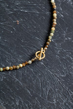 Sertifikalı Tsavorit Lal  Altın Kaplama Gümüş Kapama Doğal Taş Kolye 