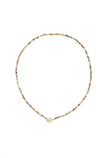 Sertifikalı Tsavorit Lal  Altın Kaplama Gümüş Kapama Doğal Taş Kolye 