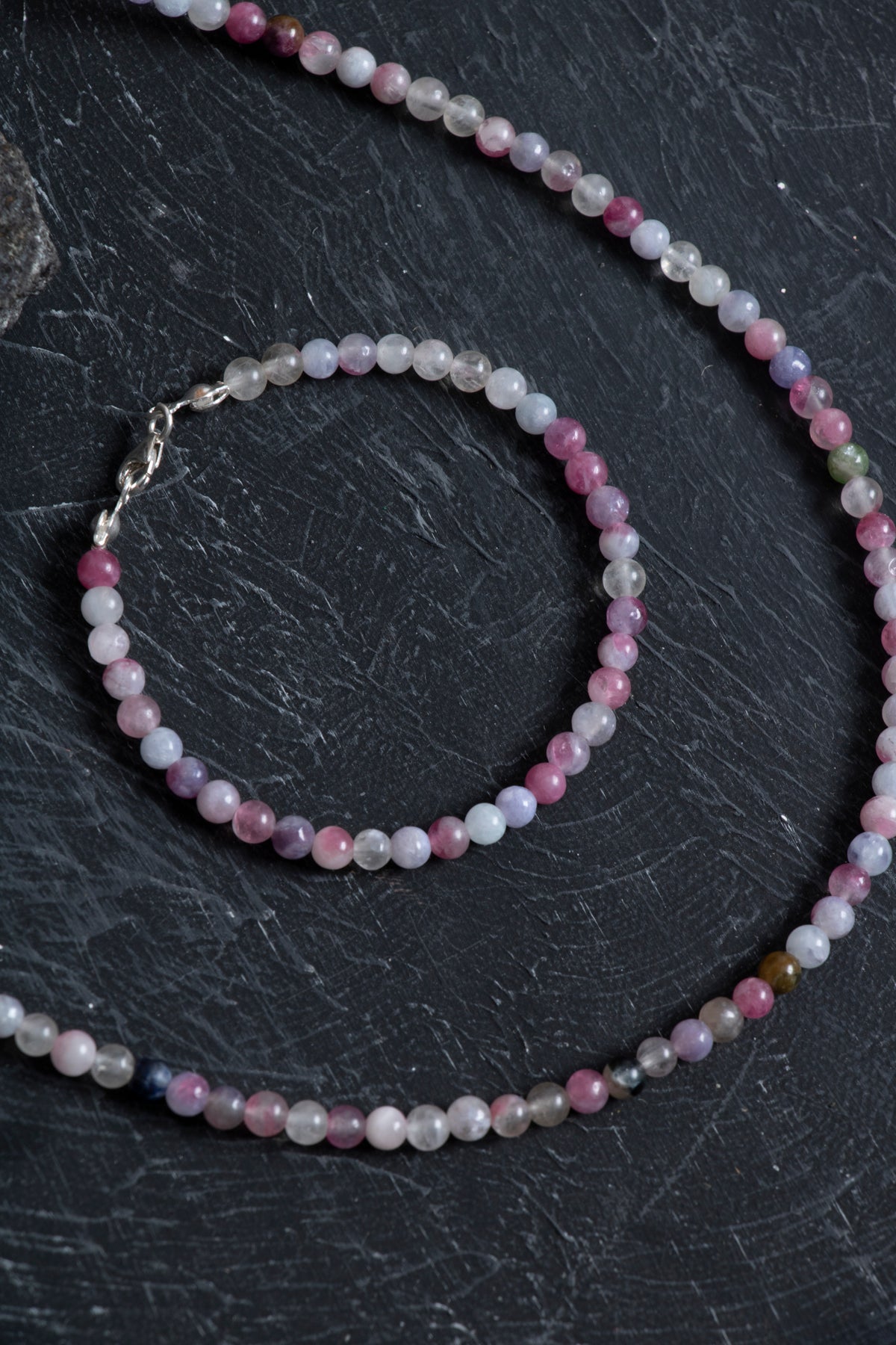 Sertifikalı Turmalin Doğal Taş Set