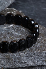 Sertifikalı Turmalin Geniş Kesim Doğal Taş Bileklik