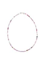 Sertifikalı Turmalin Gümüş Kapama Doğal Taş Kolye