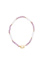 Sertifikalı Yakut, Pembe Kuvars Altın Kaplama Gümüş Kapama Bileklik