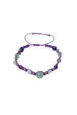 Sertifikalı Doğal Taş Makrome Bileklik-Yay Burcu