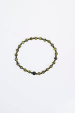 Sertifikalı Zebercet, Hematit Zirkon Aparat Doğal Taş Bileklik