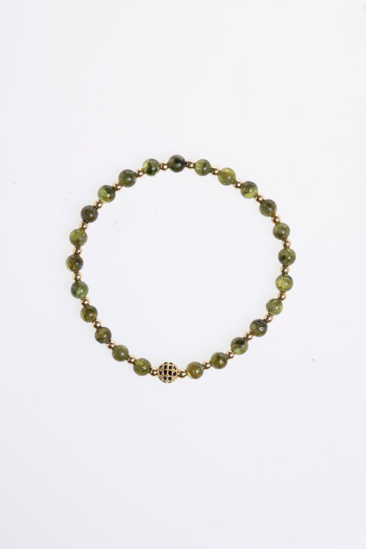 Sertifikalı Zebercet, Hematit Zirkon Aparat Doğal Taş Bileklik